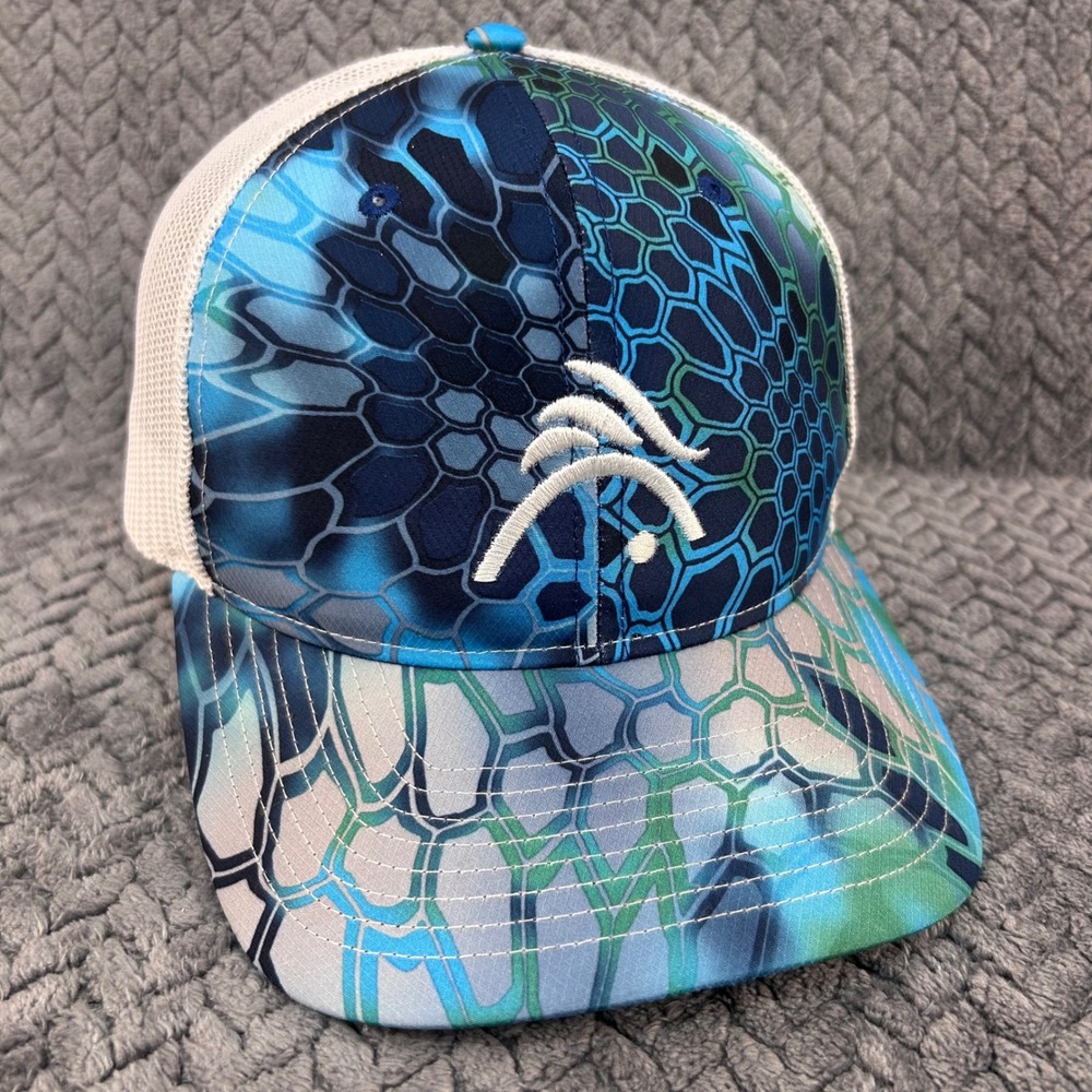 Kryptek Camo Mens Blue Richardson Hat Trucker Snapback Style 112P OSFM